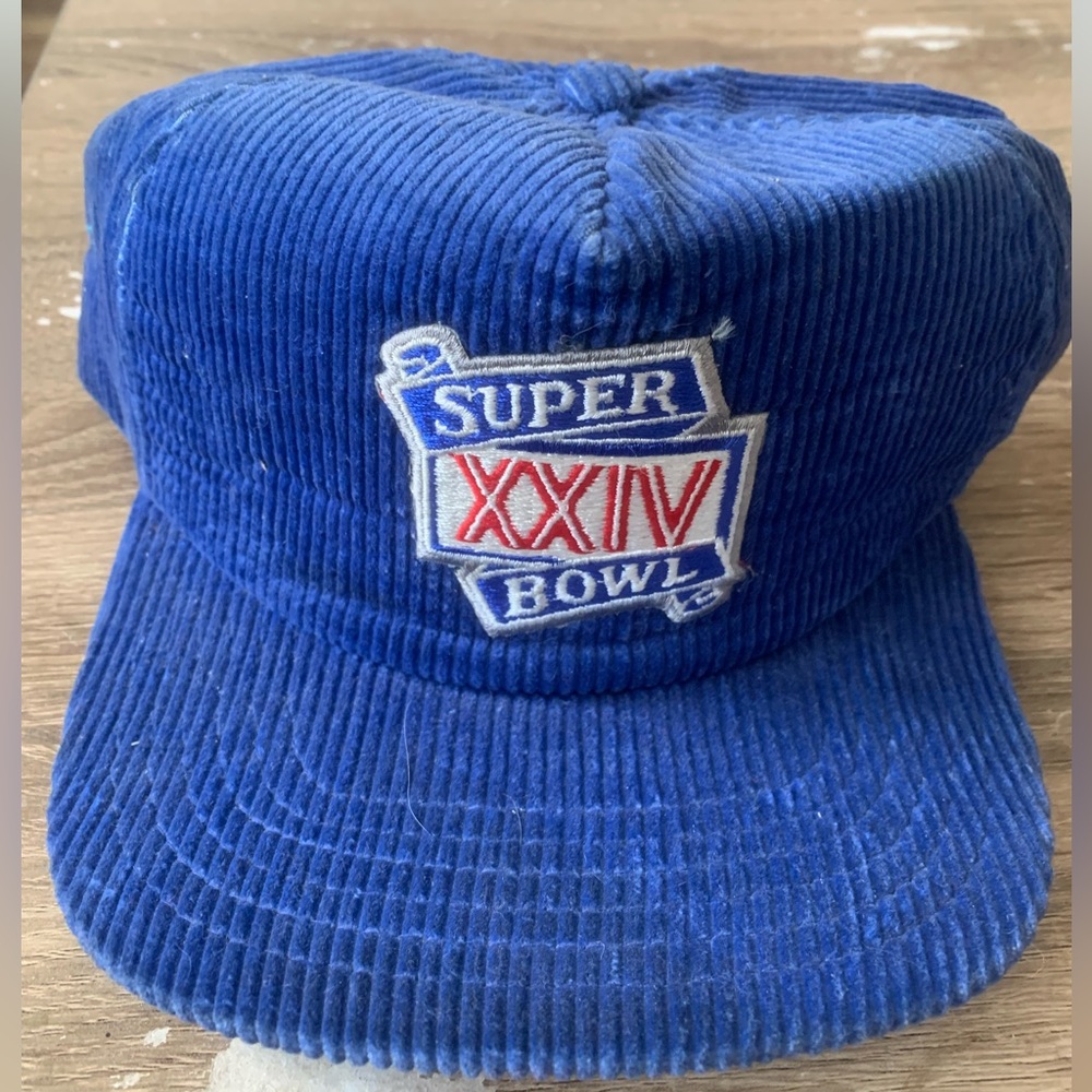 Vintage Super bowl XXIV blue hat